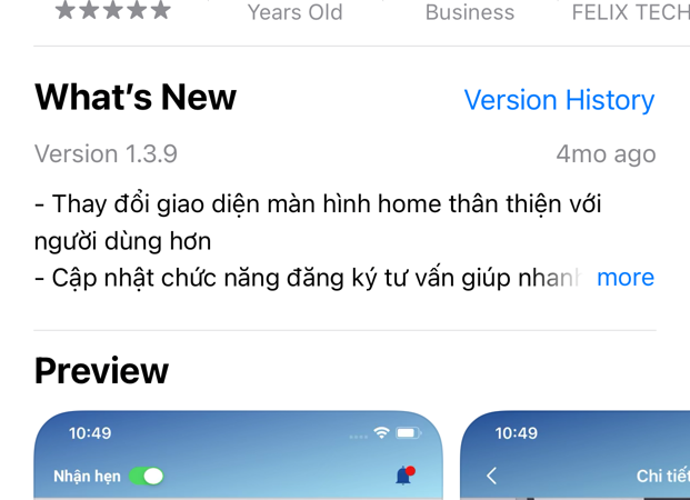 Giới thiệu App: Felix – Dành cho đại lý (Felix_Agent)