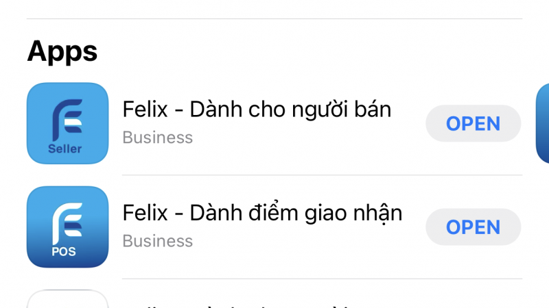 Hướng dẫn tải và cài đặt App Felix trên iOS