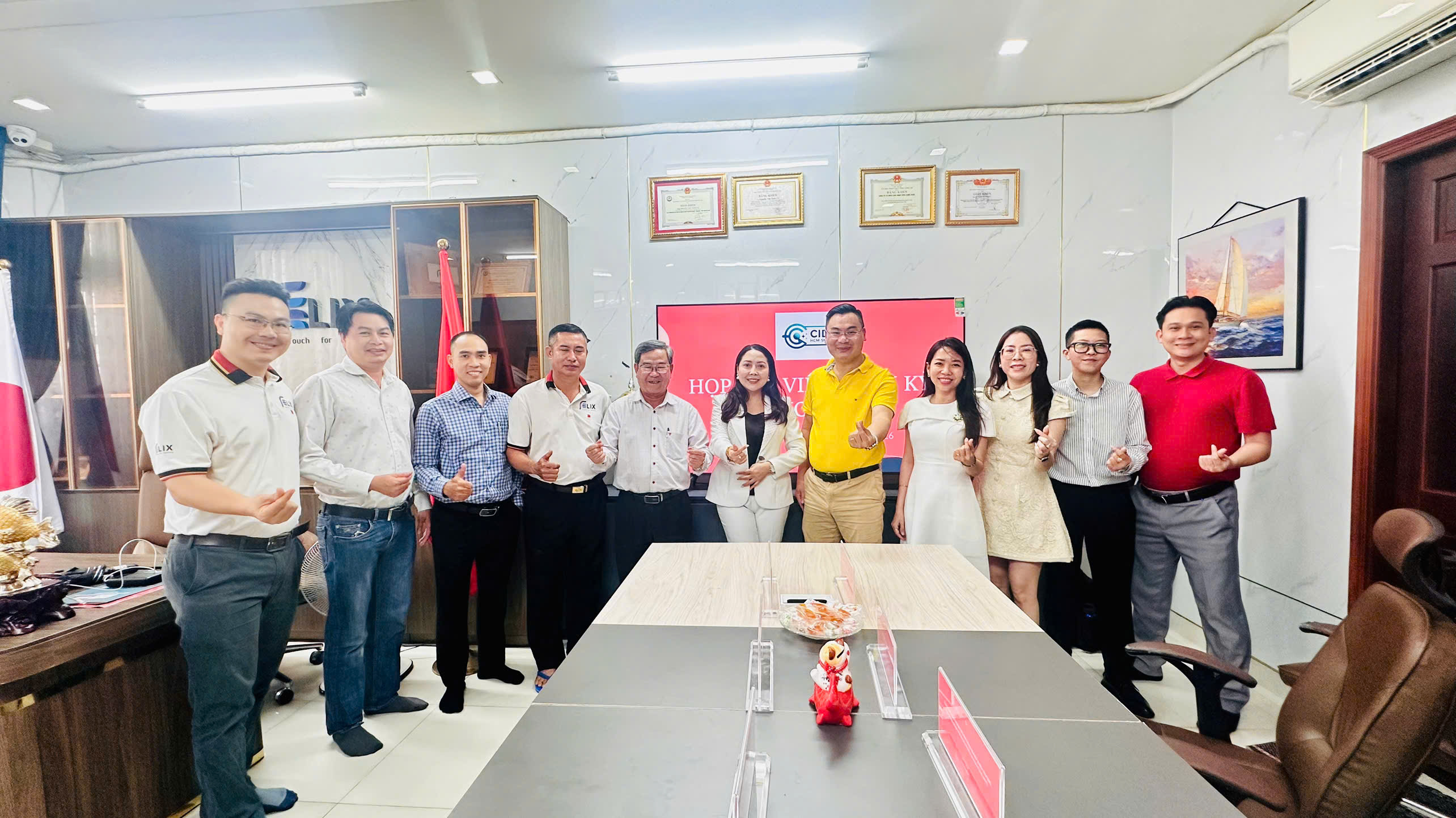 CID HCM-SME ĐẨY MẠNH CÔNG TÁC NHÂN SỰ VÀ KẾT NỐI ĐA PHƯƠNG TẠI HỘI NGHỊ GIAO BAN ĐỊNH KỲ