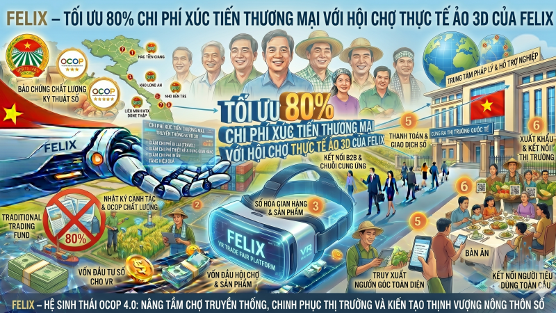 TỐI ƯU 80% CHI PHÍ XÚC TIẾN THƯƠNG MẠI VỚI HỘI CHỢ THỰC TẾ ẢO 3D